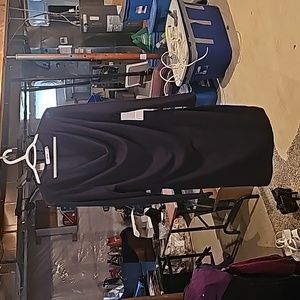 Justfab long sleeve black dress size Xxl new with tags